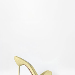 NAOMI YELLOW MULE SANDALS