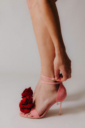 AUDREY PINK SANDALS