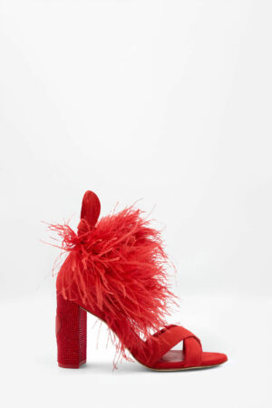 MARIA RED SANDAL