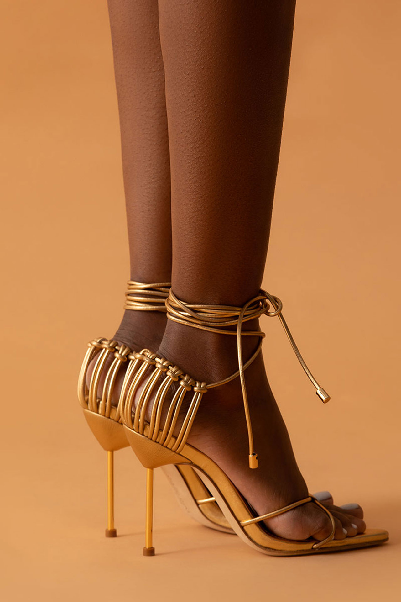 TEREZA GOLD LACE UP - Imagem 8