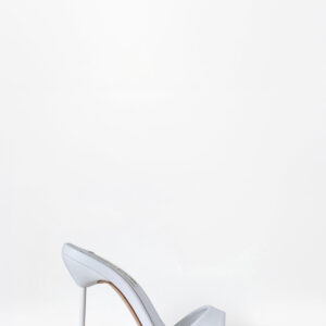 NAOMI WHITE MULE SANDALS