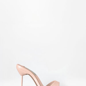 NAOMI PINK MULE SANDALS