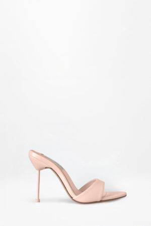 NAOMI PINK MULE SANDALS